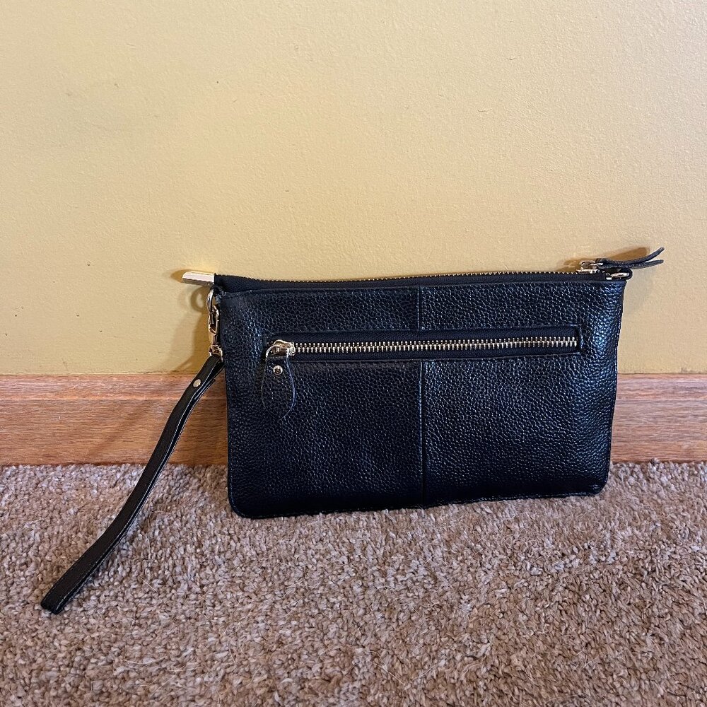 Classic Black Wristlet